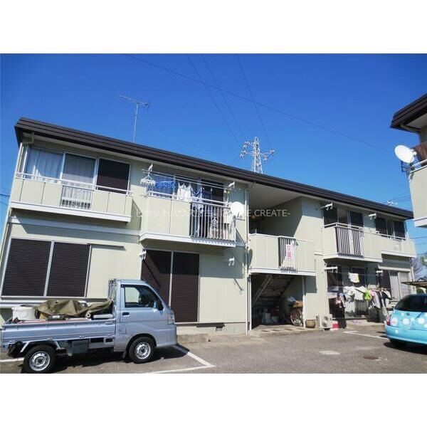 ハイツ・あわ 玄関