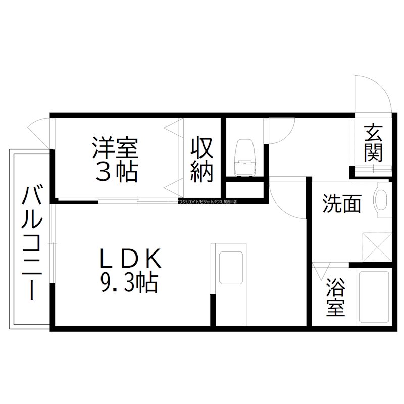 レジュール 間取り図