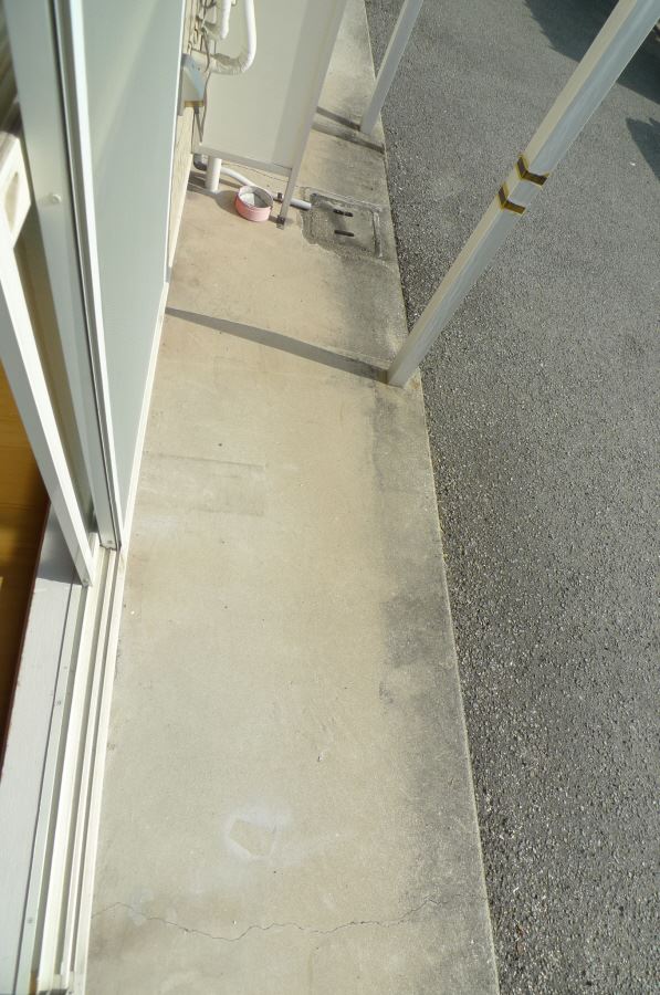 ニューシティー粟津 ベランダ