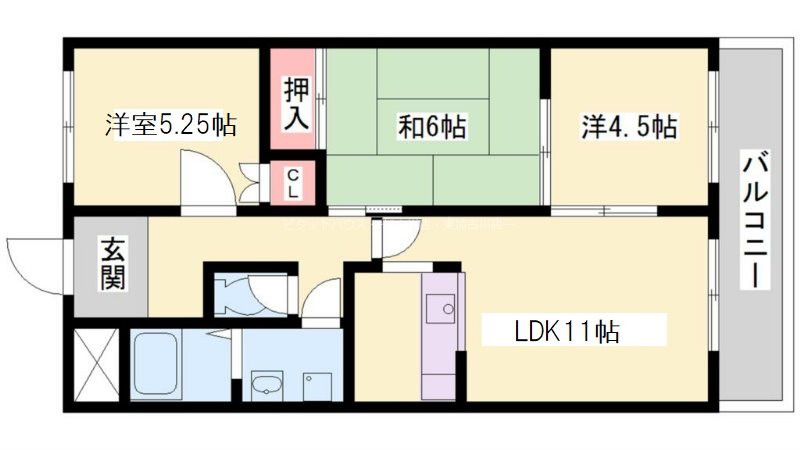 ＣＡＳＡいけざわ 間取り図