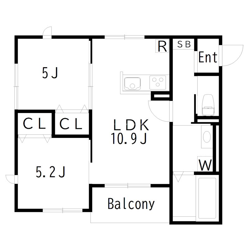 ｖｉｌｌａ　ａｌ　ｍａｒｅ加古川駅前 間取り図