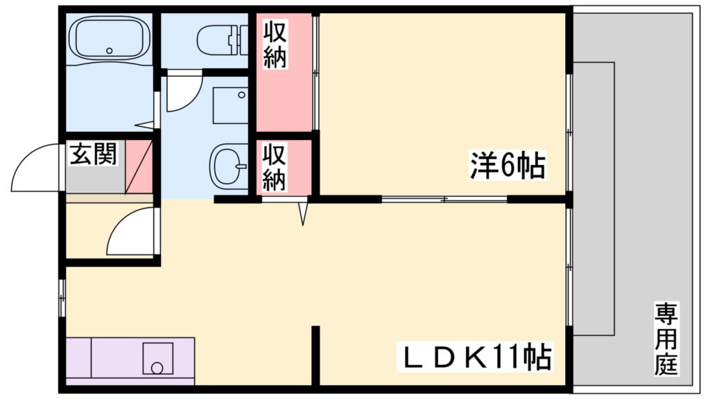 マ・メゾンI 間取り図
