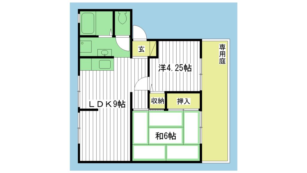 サングレース 間取り図