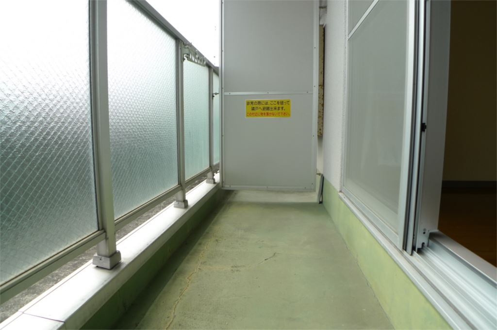 ソフィア２１新在家 ベランダ