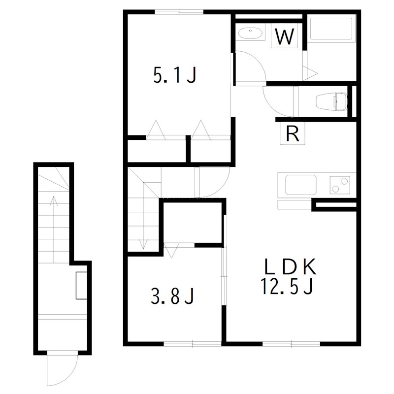 パストルＡ棟 間取り図