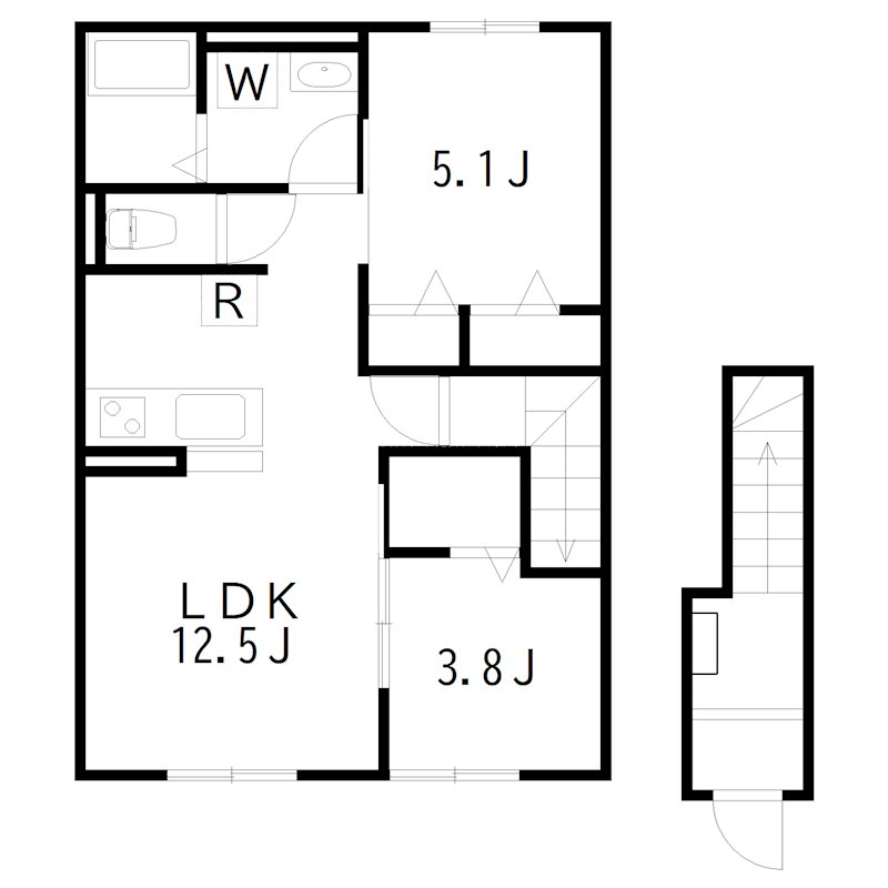 パストルＡ棟 間取り図