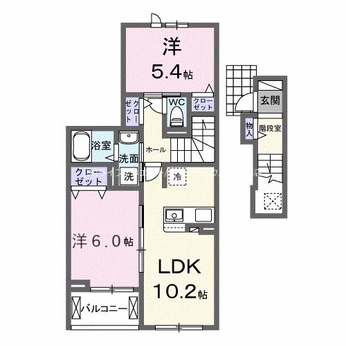 フォルトゥーナ　播磨 間取り図