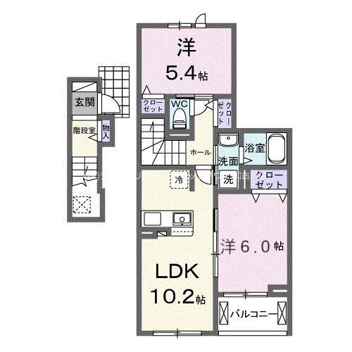 フォルトゥーナ　播磨 間取り図