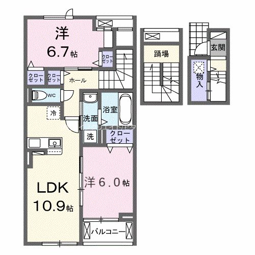 フォルトゥーナ　播磨 間取り図
