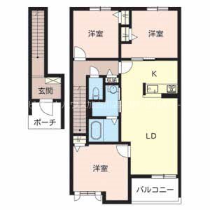 シャーメゾン・サウス加古川 間取り図