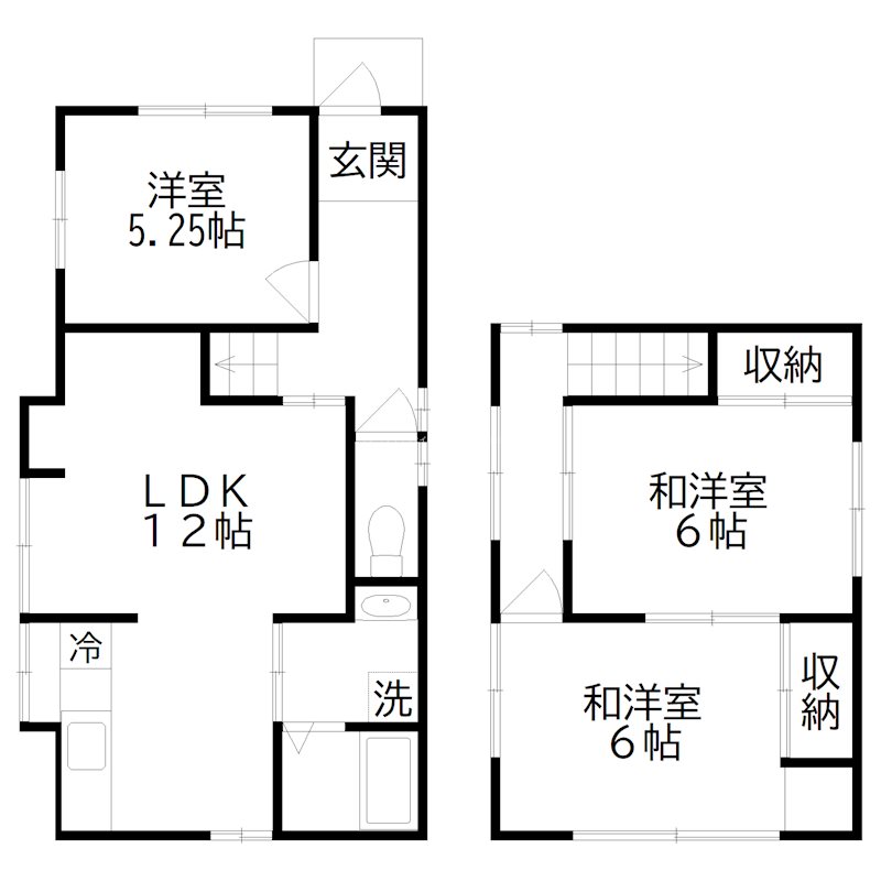 春風と陽だまりのFIORE 間取り図