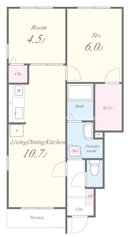 リヴィエール・スリジェ 間取り図