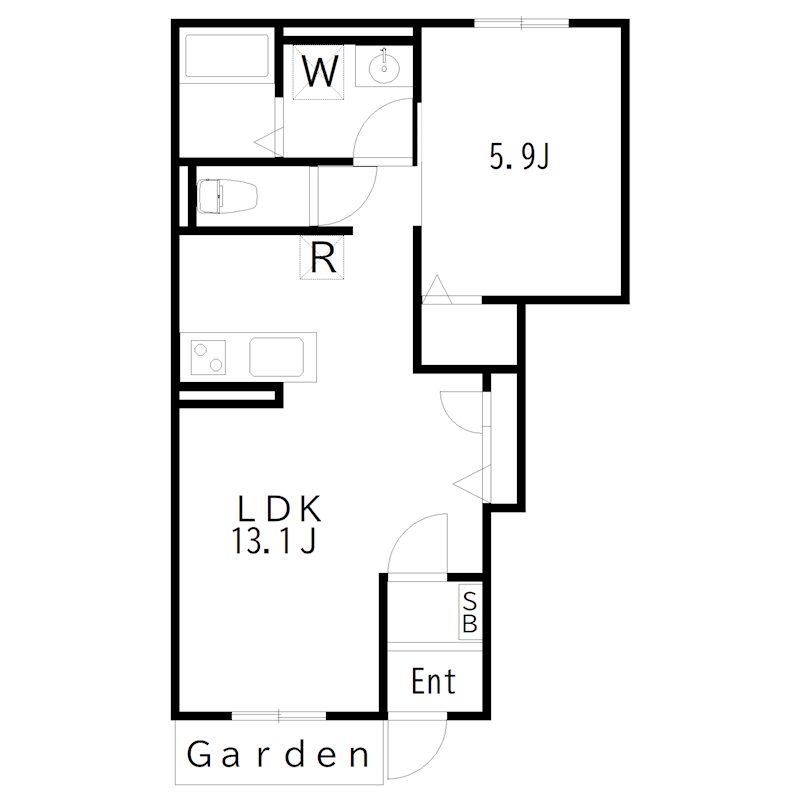 パストルＡ棟 間取り図