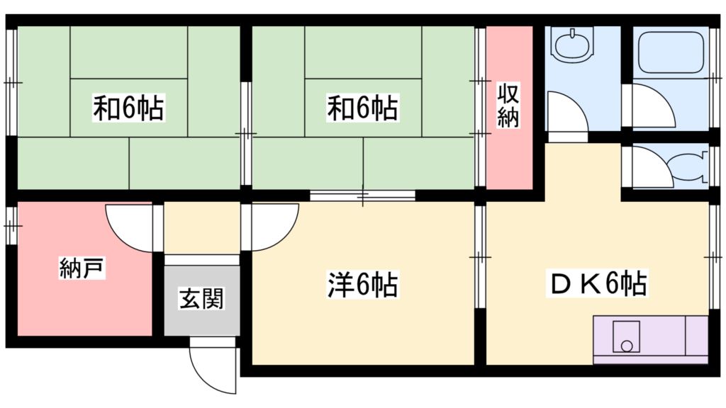 和光マンション 間取り図