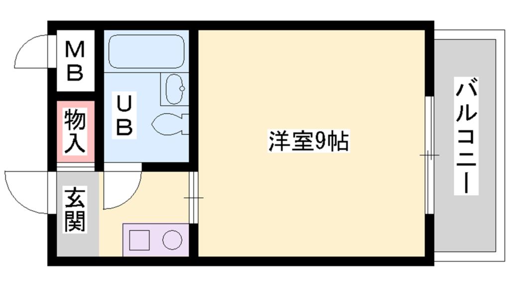 セントポーリア 間取り図