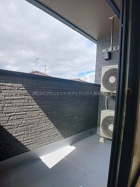 ヒカルサ稲美天満　Ⅰ ベランダ