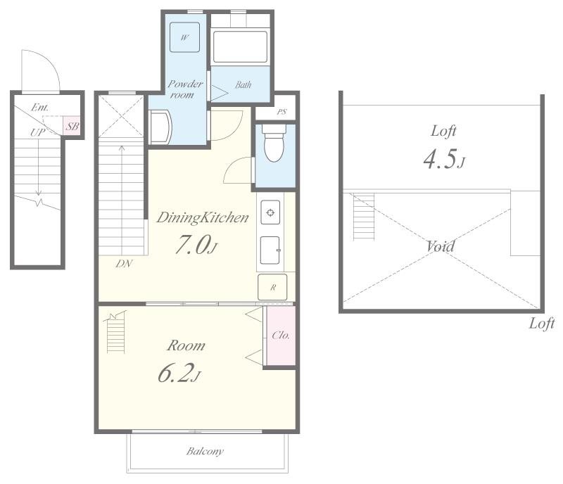 エバーソレーユ 間取り図