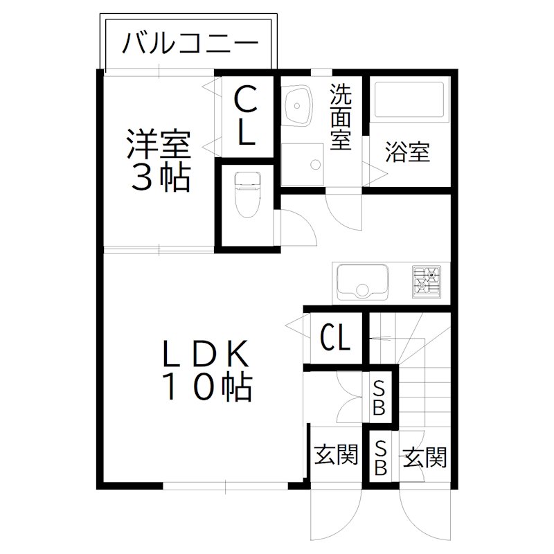 メゾンルーチェ 間取り図