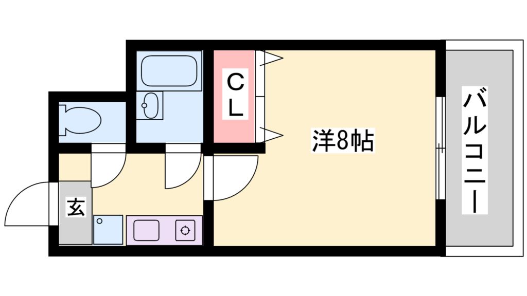 Ｃ・フィールド 間取り図