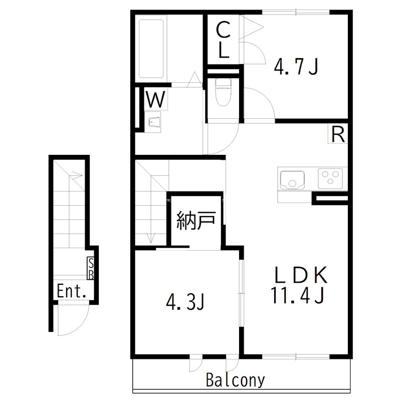 ウィステリア 間取り図