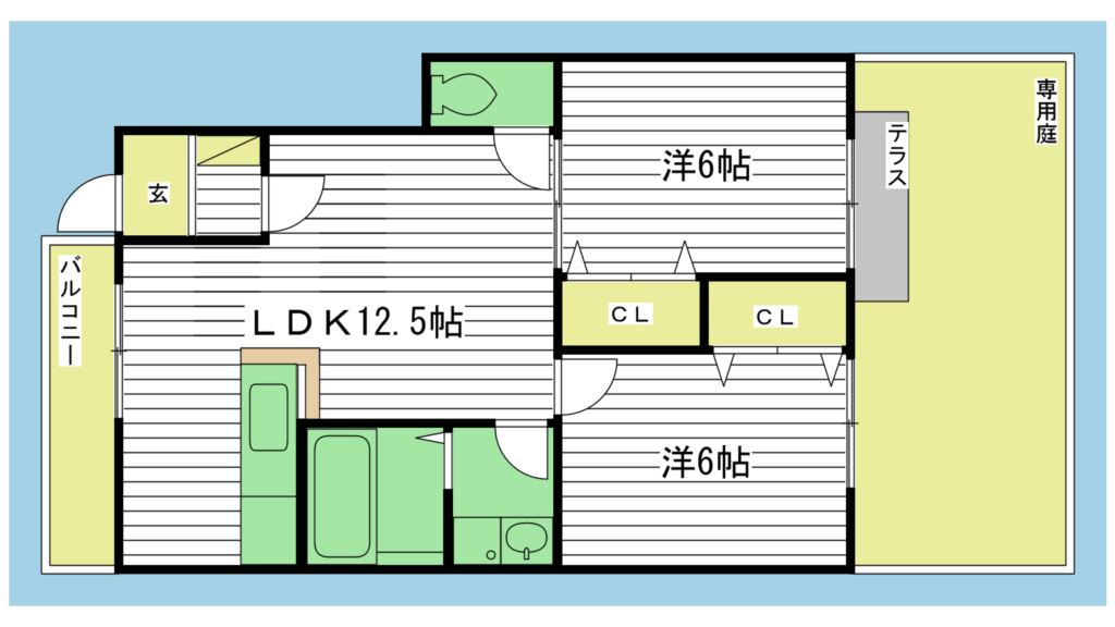 プレミアムハイツ土山 間取り図