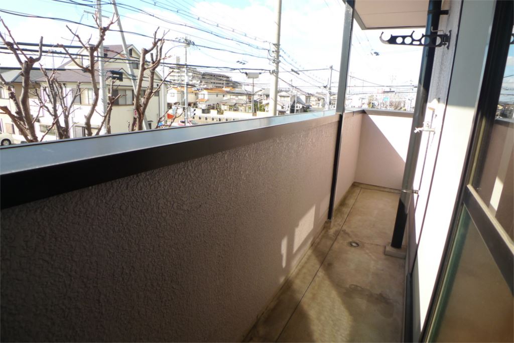 リバーサイドフナハシ ベランダ