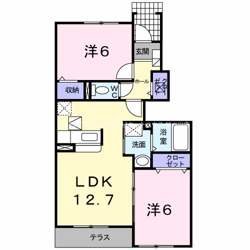 フェリーチェ 間取り図