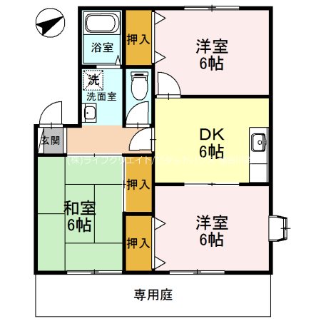 グランメゾン・I　Ｂ棟 間取り図