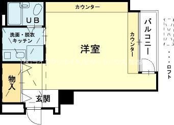 宝殿ヤングパレス2 間取り図