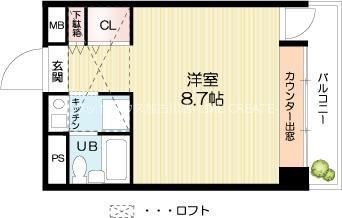宝殿駅前ヤングパレス 間取り図