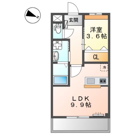 サニーリバーツ 間取り図