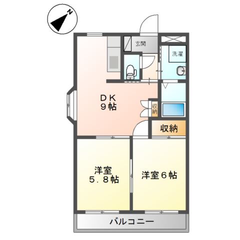 ビアンシャトレーン 間取り図