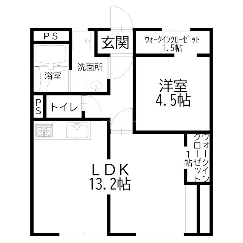 プラムハイツ 間取り図