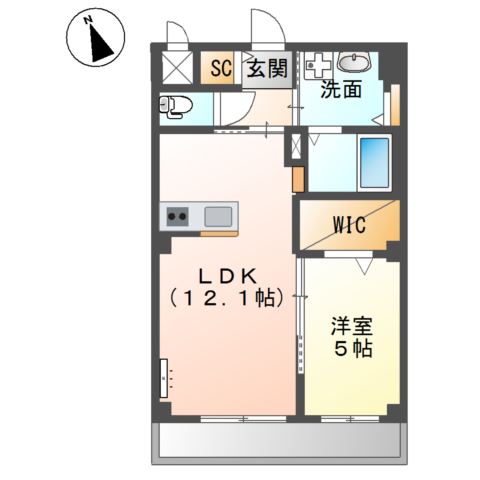 エストレージャ 間取り図