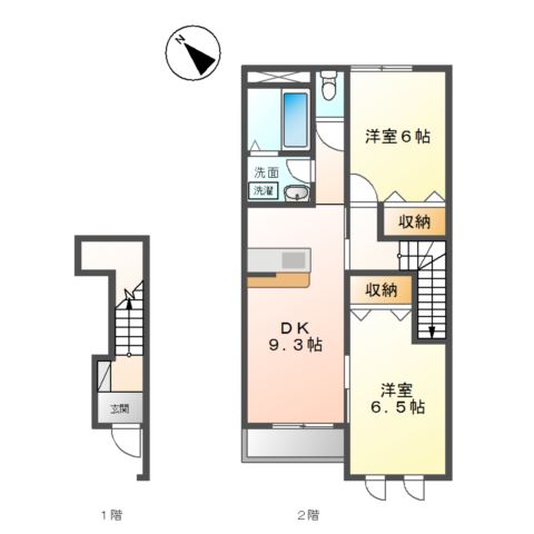 ウッド・カービング 間取り図