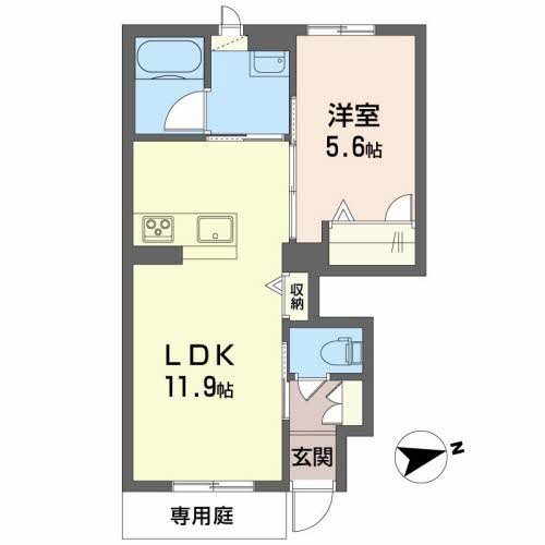 カーサ・アザレア 間取り図