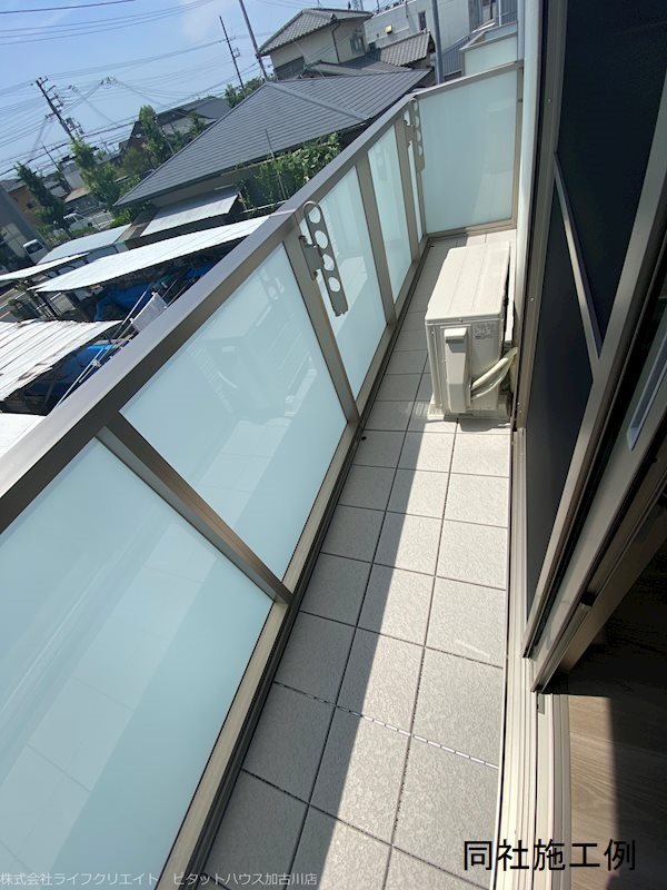 カーサ・アザレア ベランダ