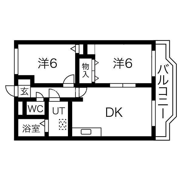 グランヴィラI 間取り図