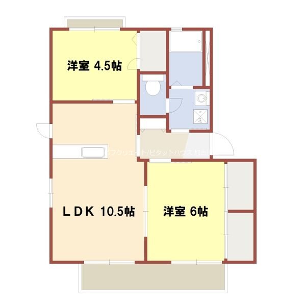 フローラKanki 間取り図