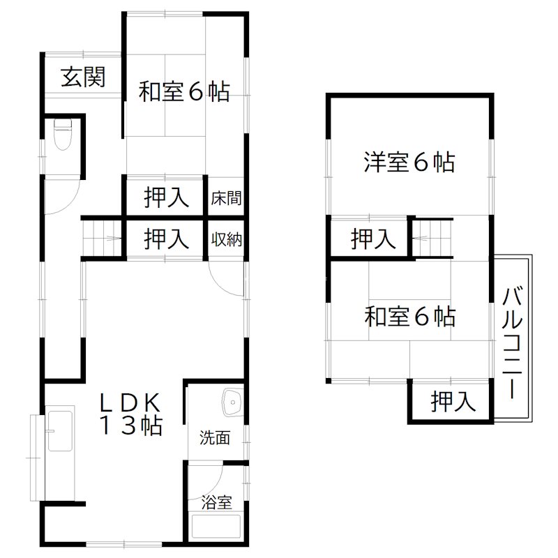ゆうみ宝殿 間取り図
