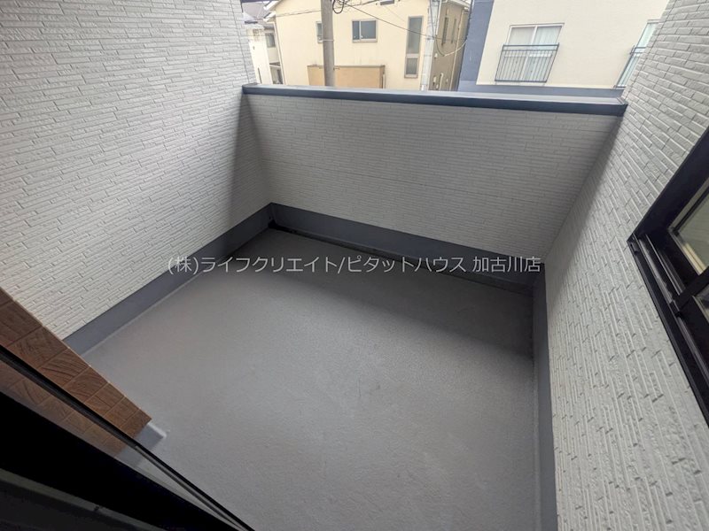 加古郡播摩町上野添1期1号棟 ベランダ
