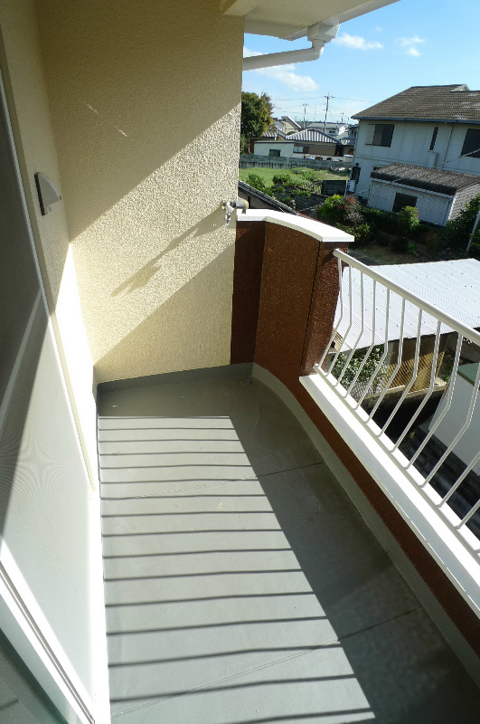 中津テラスハウス ベランダ
