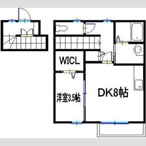 コンフォート新野辺 間取り図