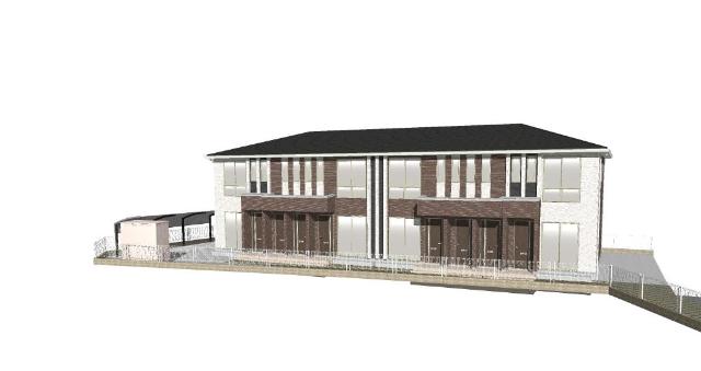 加古川市平岡町　新築アパート 外観写真