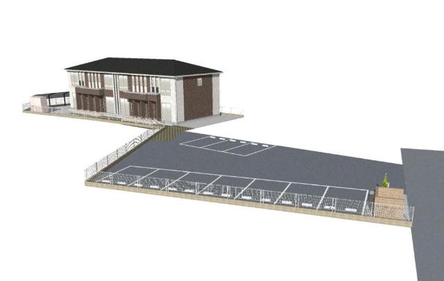 加古川市平岡町　新築アパート その他外観2