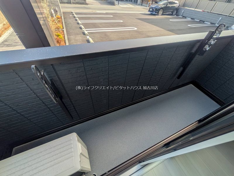 (仮称)D-ROOM播磨町K  ベランダ