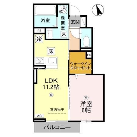 (仮称)D-ROOM播磨町K  間取り図