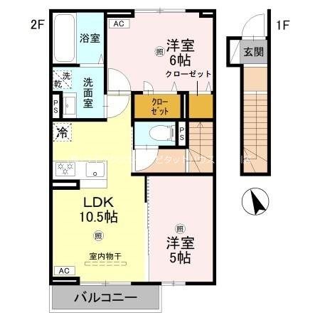 (仮称)D-ROOM播磨町K  間取り図