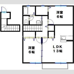 メゾン・クレールＣ 間取り図