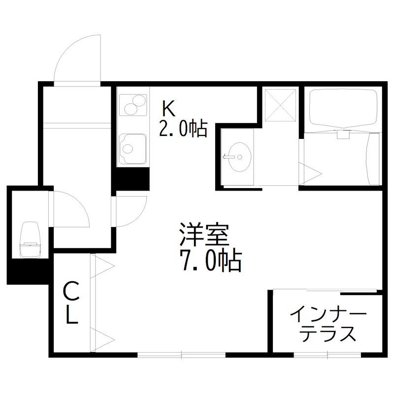 グローリアス 間取り図